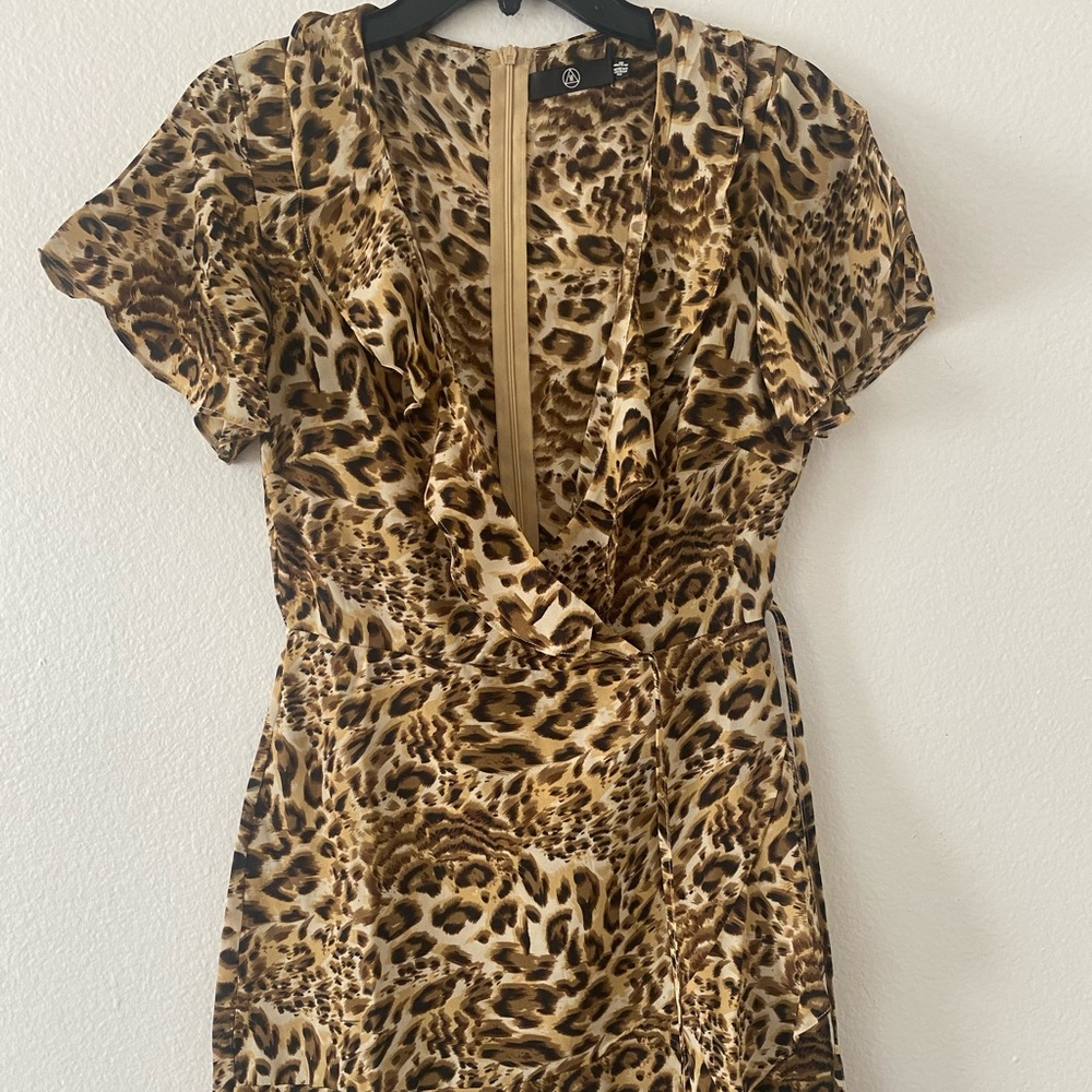 Leopard print dress